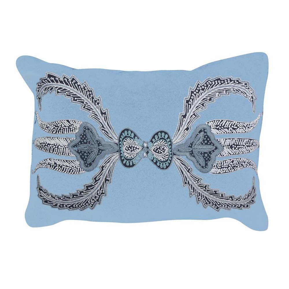 Lalea Lumbar Pillow Blue By Bunny Williams Home