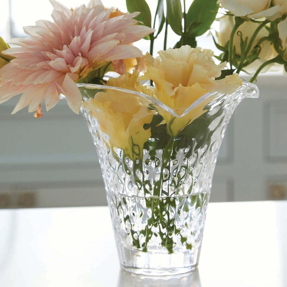 Large Flutter Vase by Mariposa Additional Image-2