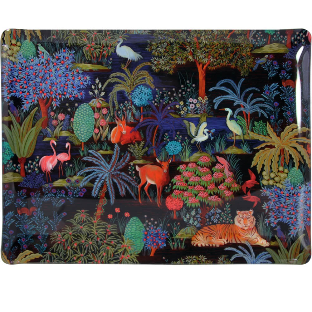 Le Jardin Du Palais Large Serving Tray by Gien France