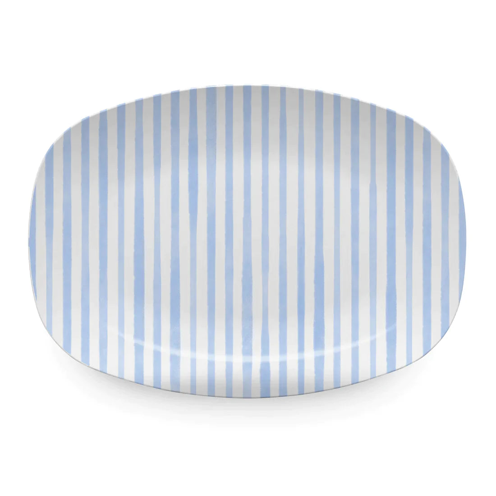 Simple Stripes Platter by Mariposa