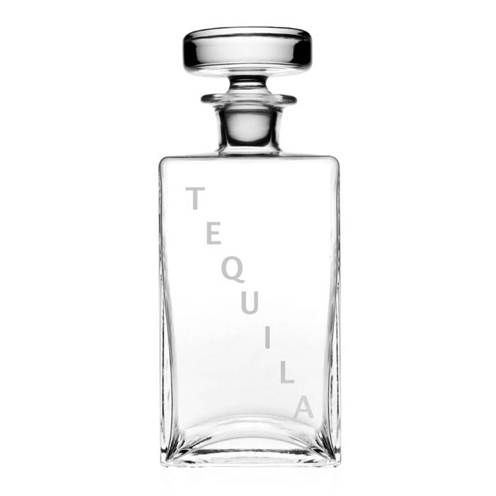 Lillian Square Decanter - TEQUILA by William Yeoward Crystal