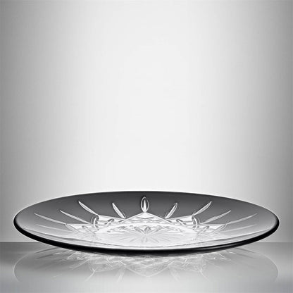 Lismore Black Decorative Plate 12" by Waterford