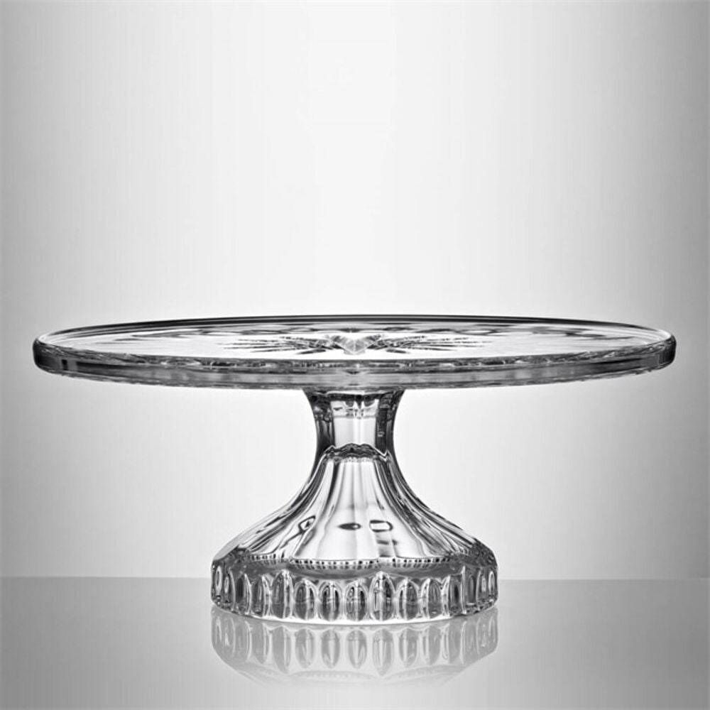 Lismore Cake Footed Plate by Waterford