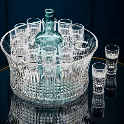 Lismore Diamond 12" Bowl Vodka Chill Set by Waterford Additional Image 1