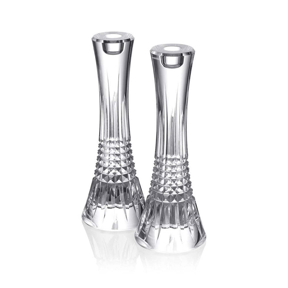 Lismore Diamond Candlestick 10" Set of 2 by Waterford Additional Image 1