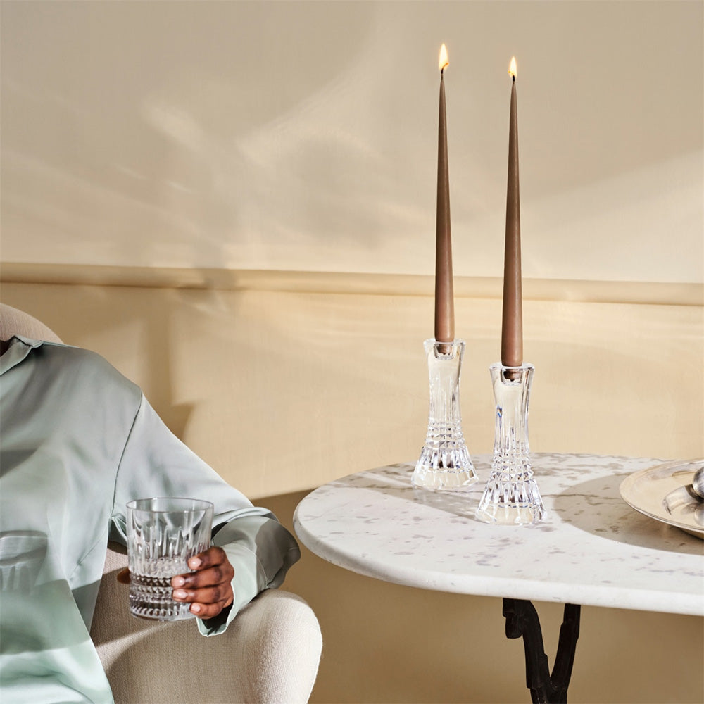 Lismore Diamond Candlestick 7" Set of 2 by Waterford Additional Image 4