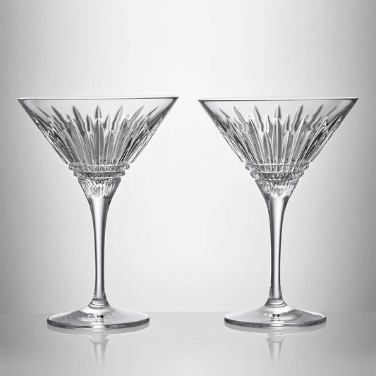Lismore Diamond Martini - Pair by Waterford