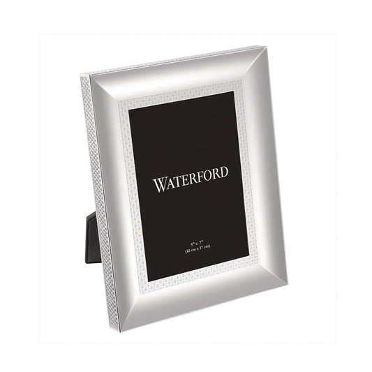 Lismore Diamond Silver 5x7 Picture Frame by Waterford
