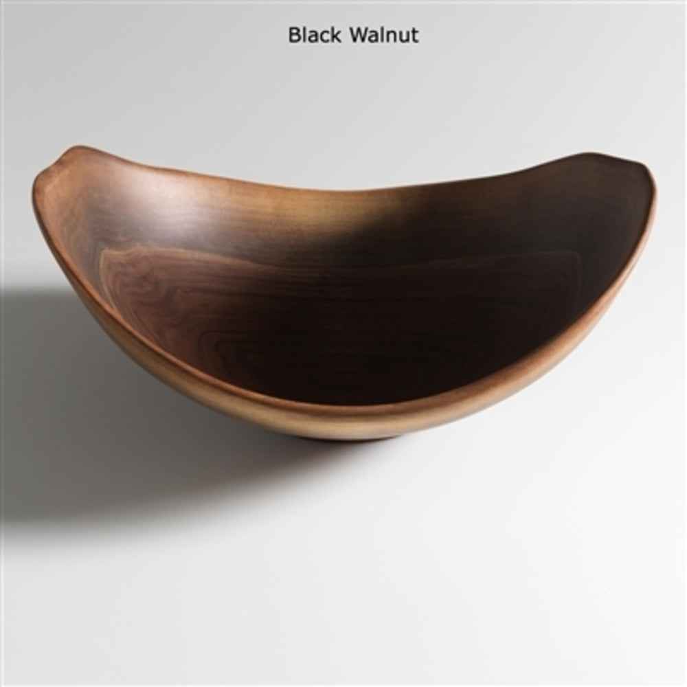 Live Edge 15" Black Walnut Bowl by Andrew Pearce