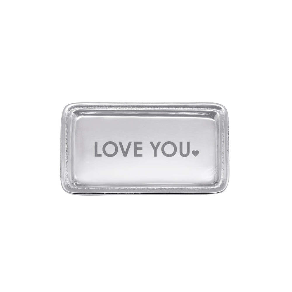 Love You. Signature Statement Tray by Mariposa