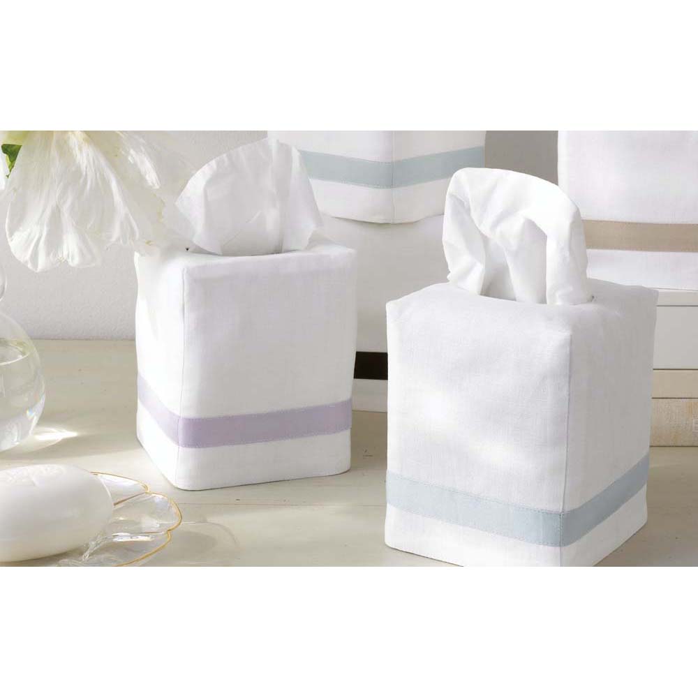 Lowell Tissue Box Cover By Matouk