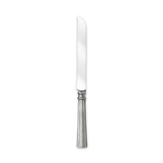 Lucia Bread Knife by Match Pewter