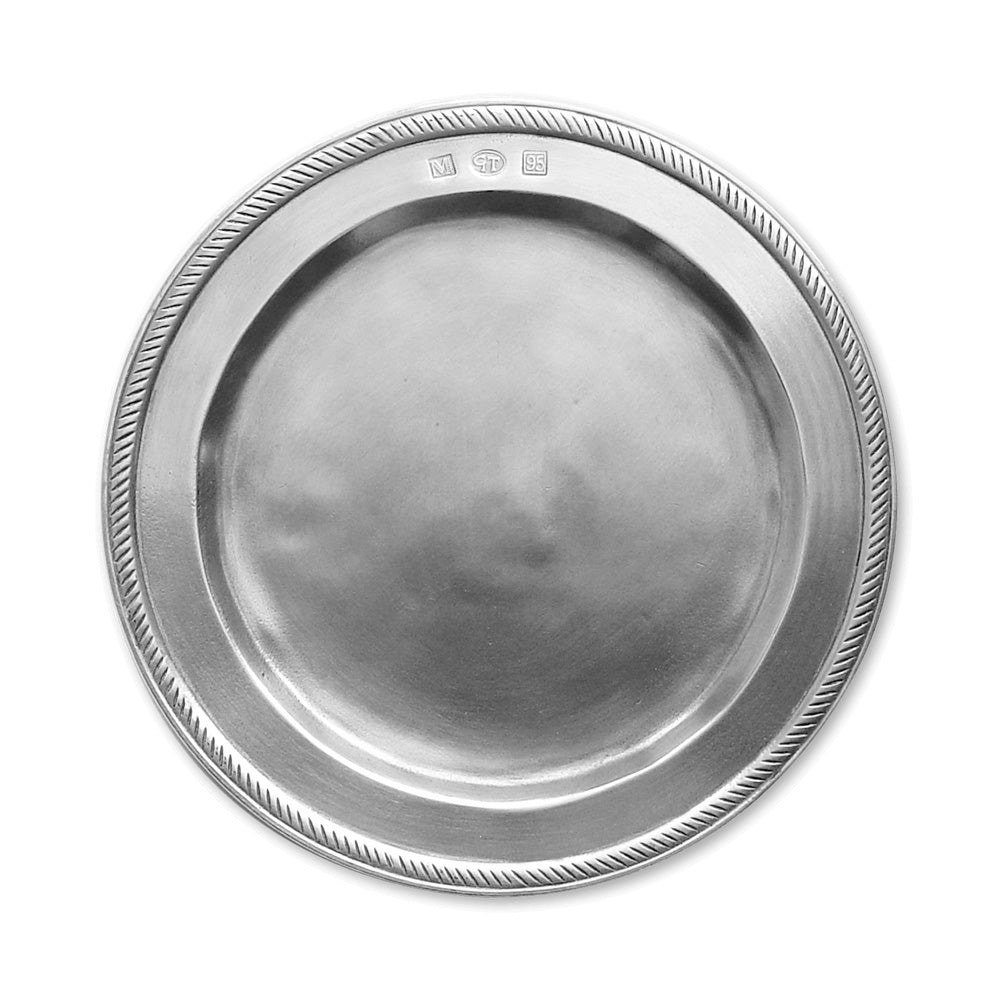 Luisa Bread Plate by Match Pewter