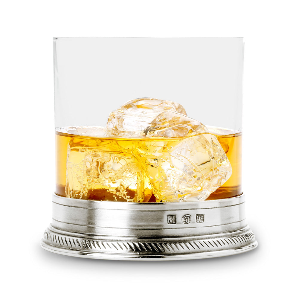 Luisa Double Old Fashioned Glass by Match Pewter