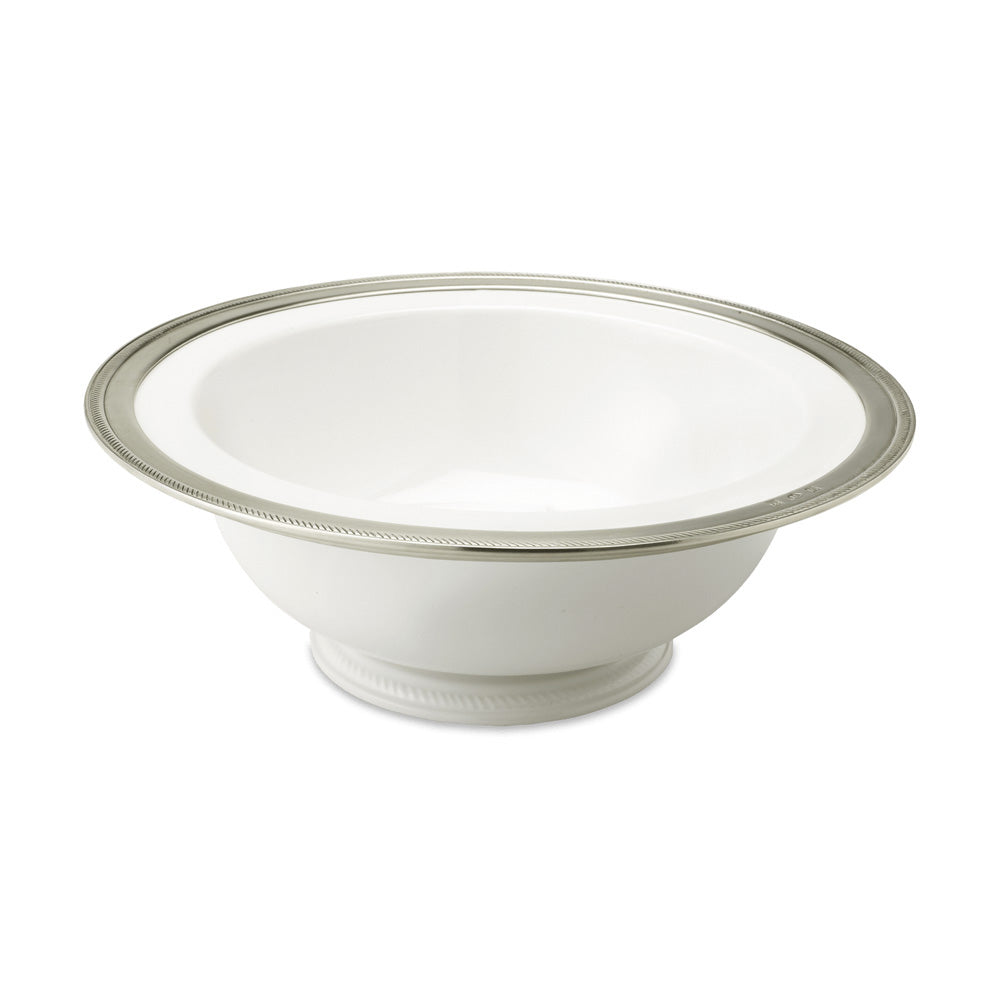 Luisa Footed Serving Bowl by Match Pewter