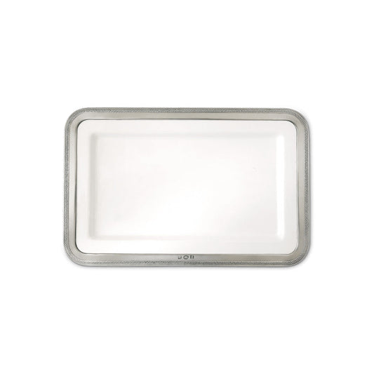 Luisa Rectangle Platter by Match Pewter