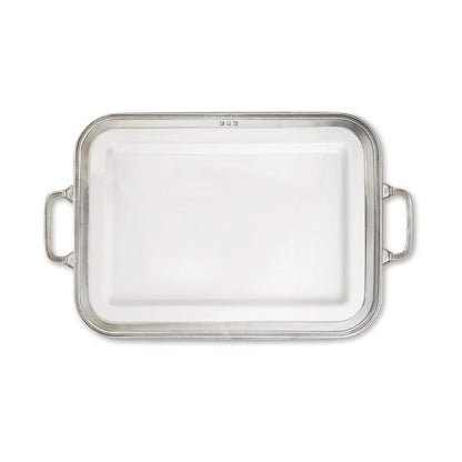 Luisa Rectangular Platter with Handles by Match Pewter Additional Image 1