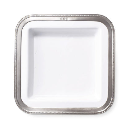 Luisa Square Serving Dish by Match Pewter