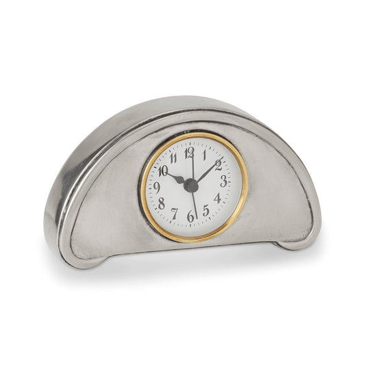 Luna Alarm Clock by Match Pewter