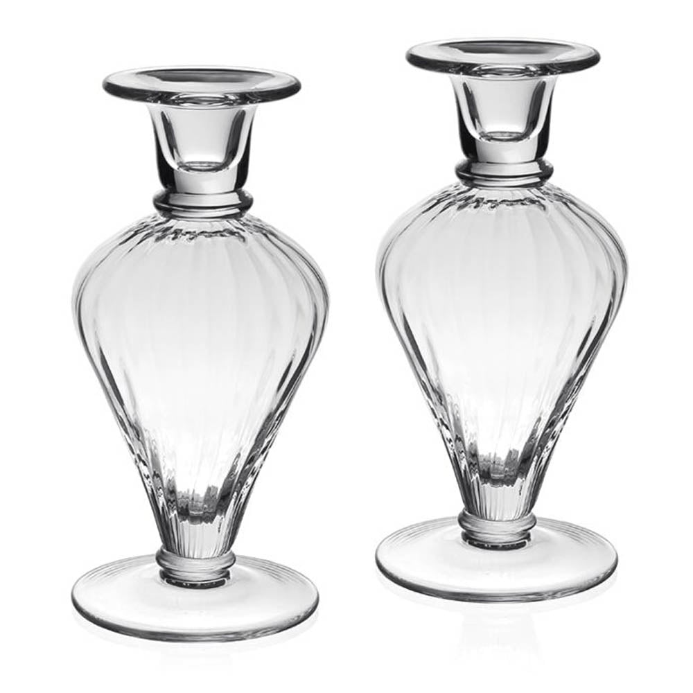 Lydia Pair of Candlesticks by William Yeoward Crystal