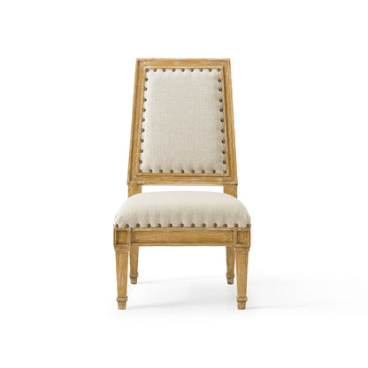 Madison Slipper Chair (Denim Velvet) by Bunny Williams Home Additional Image - 2
