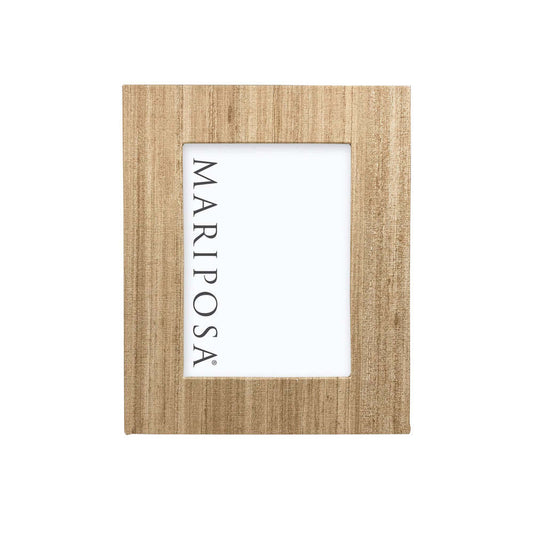 Mallorca Faux Grasscloth 5X7 Frame by Mariposa