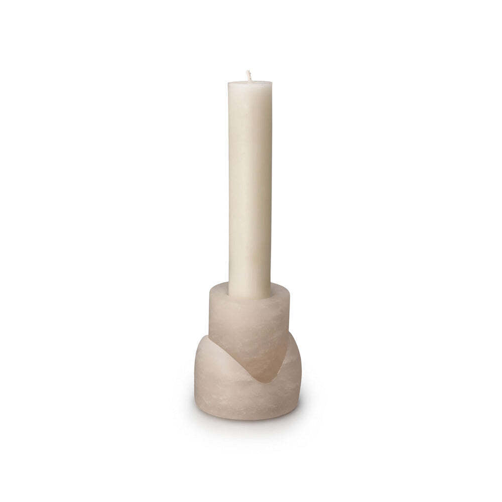 Manchester Tealight and Taper Candle Holder by Simon Pearce Additional Image-2