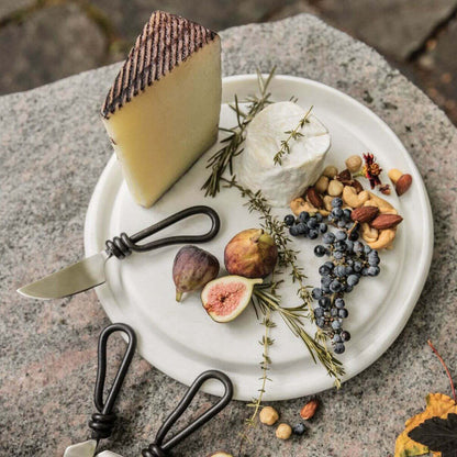 Marble Cheese Board - White by Simon Pearce Additional Image-7