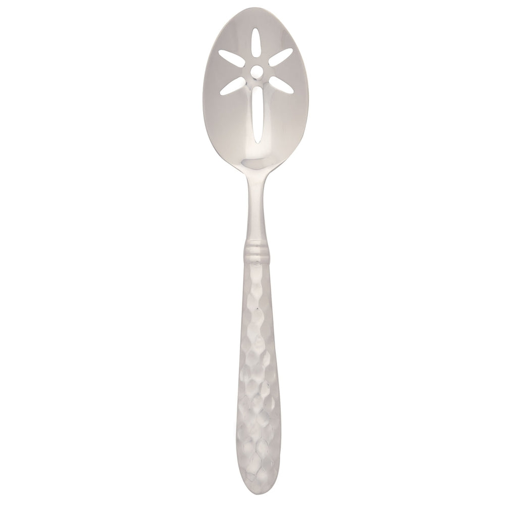 Martellato Stainless Steel Slotted Serving Spoon by VIETRI