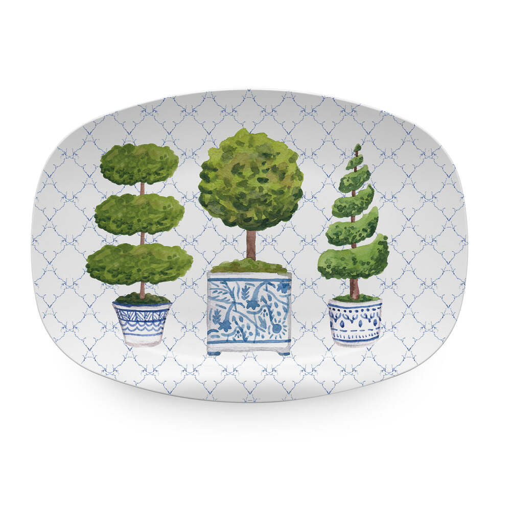 Meadow Lane Platter by Mariposa