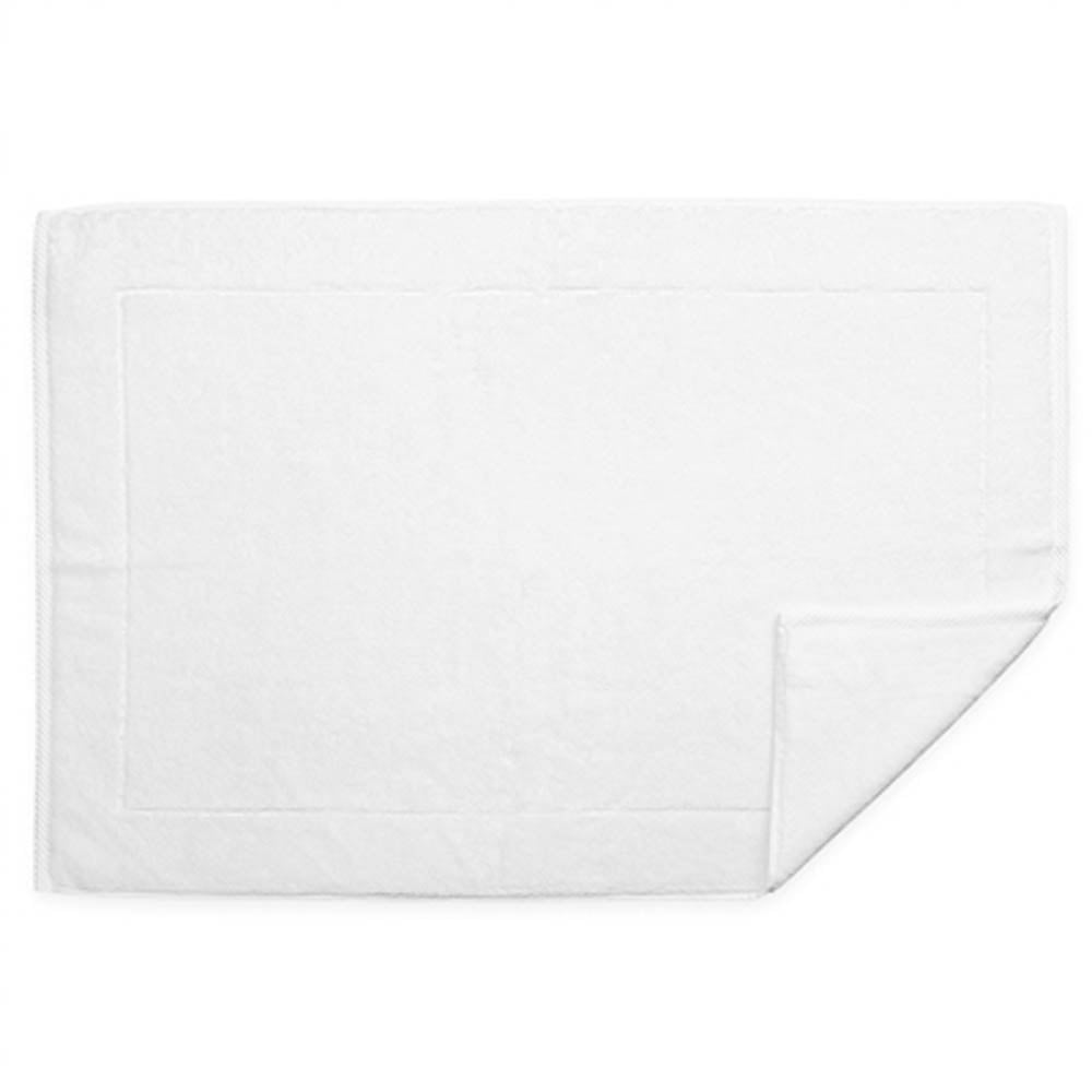 Milagro Luxury Tub Mat in White With Monogram by Matouk