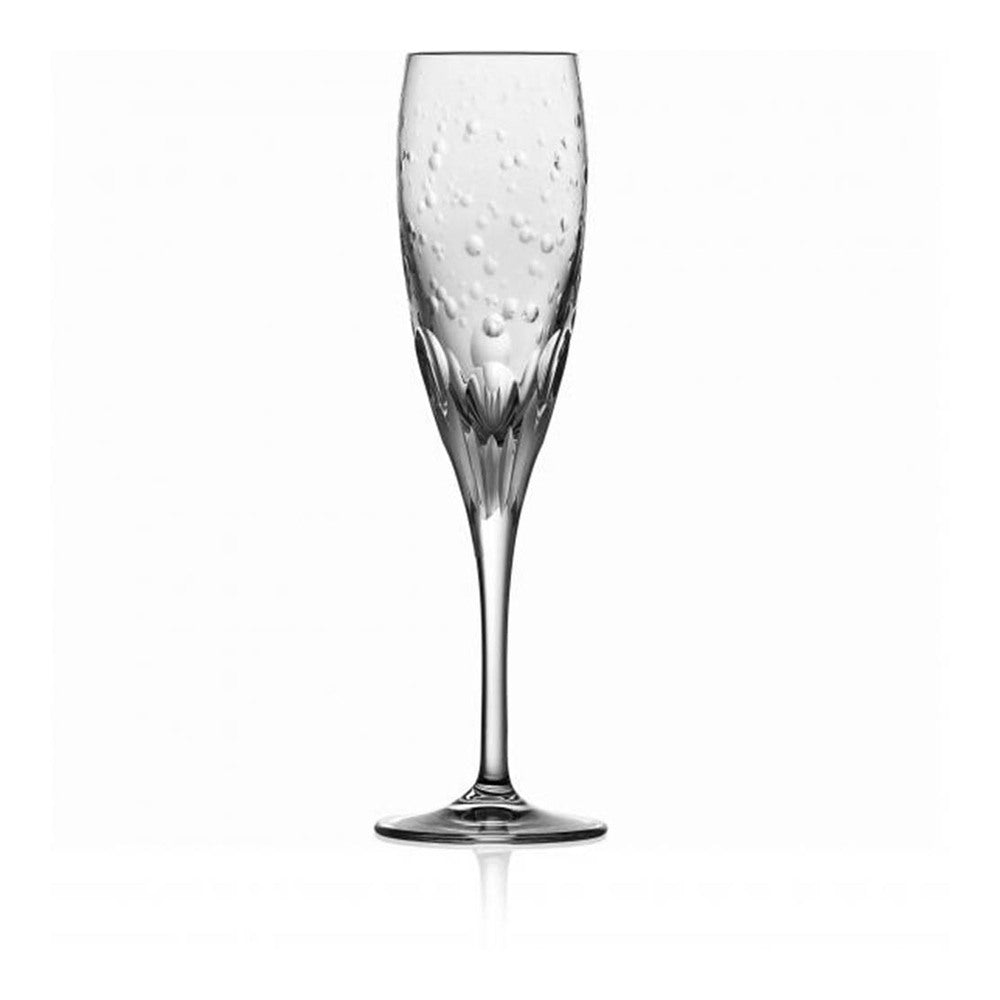 Milano Clear Champagne Flute by Varga Crystal