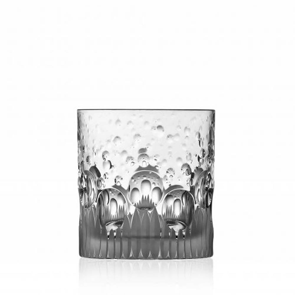 Milano Clear Old Fashioned Glass by Varga Crystal