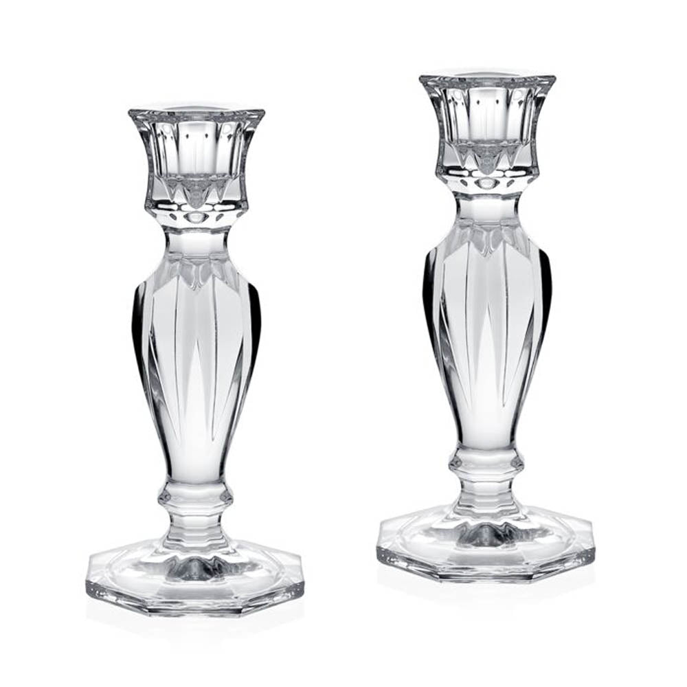 Mimi Pair of Candlesticks (6.50"/16.50cm) by William Yeoward Crystal