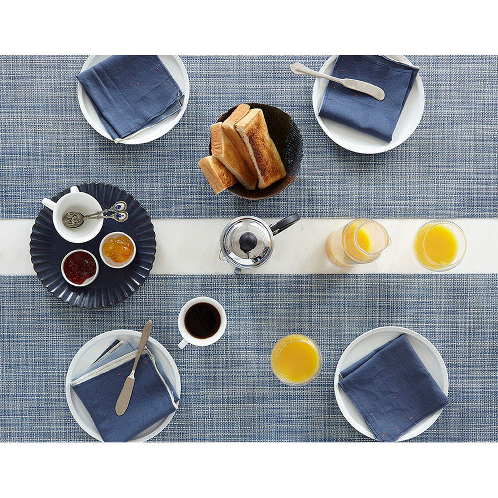 Mini Basketweave Chambray Rectangle Placemats by Chilewich