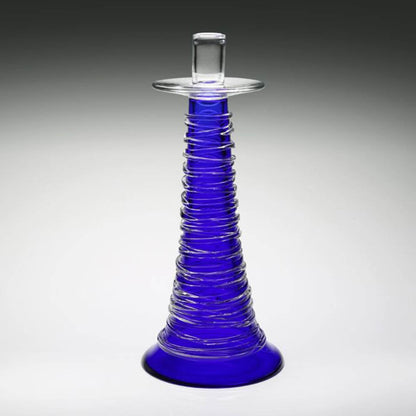 Miranda Candlestick Ocean Blue by William Yeoward Crystal Additional Image - 1