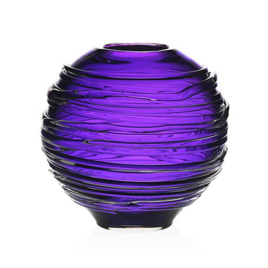 Miranda Globe Vase Amethyst 6" / 15cm by William Yeoward