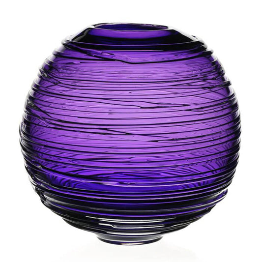 Miranda Globe Vase Amethyst 9" / 23cm by William Yeoward