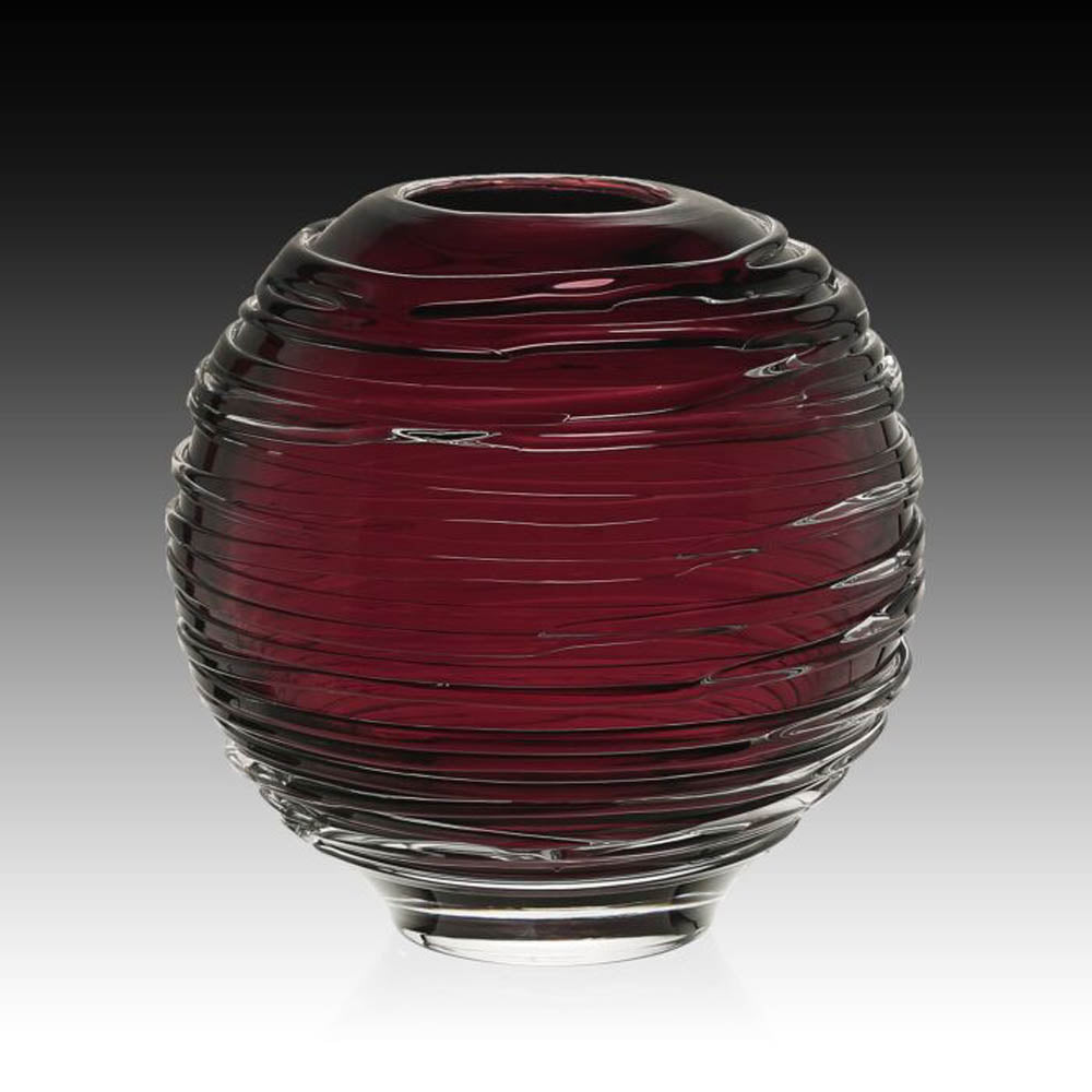 Miranda Globe Vase Heliotrope 6" / 15cm by William Yeoward Additional Image - 1