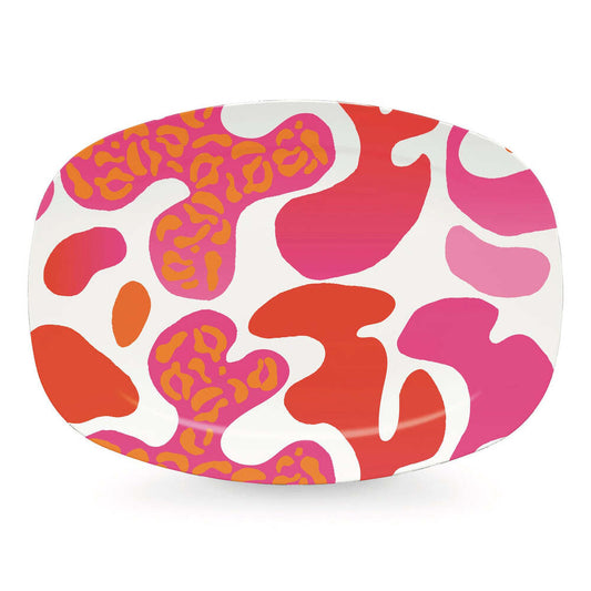 Mod Abstract Platter by Mariposa