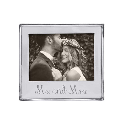 Mr. & Mrs. Signature 5X7 Frame by Mariposa