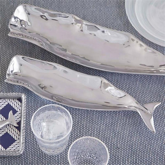 Nantucket Whale Small Dish by Mariposa Additional Image-2