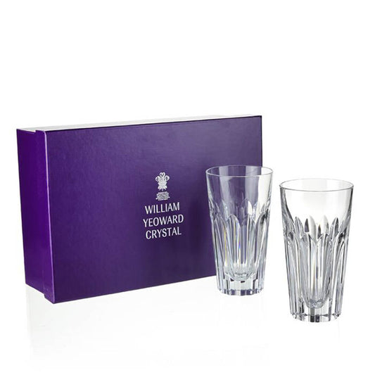 Nevada Gift Box of 2 Highball Tumblers by William Yeoward Crystal