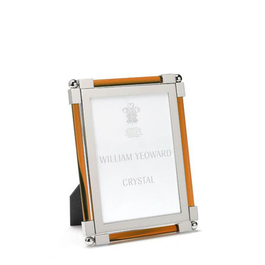 New Classic Amber 5" x 7" Photo Frame by William Yeoward