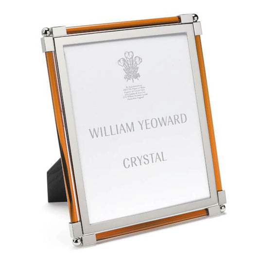 New Classic Amber 8" x 10" Photo Frame by William Yeoward