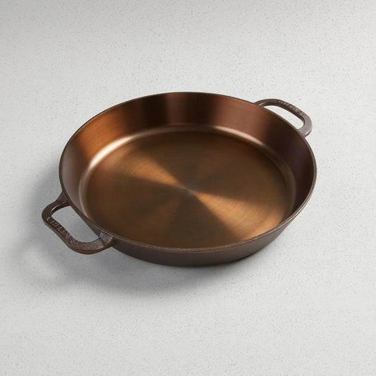 No. 14 Dual Handle Skillet by Smithey