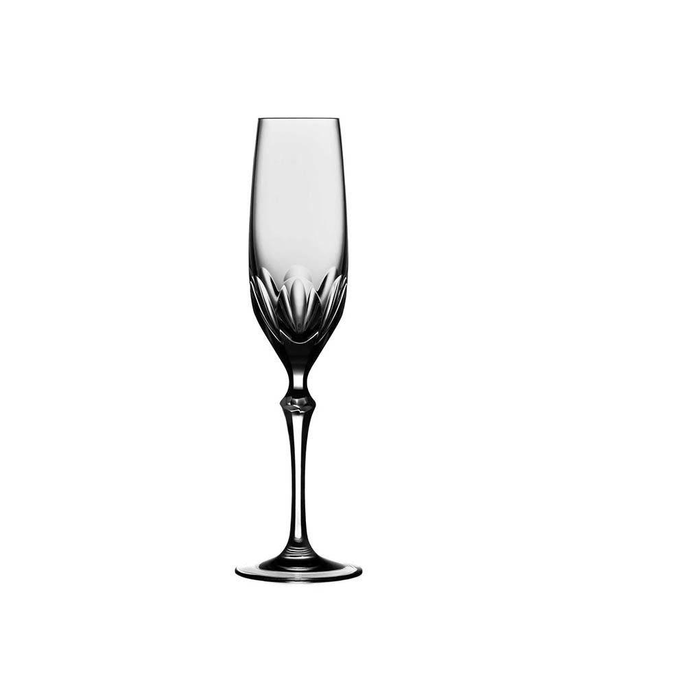 Nouveau Classic Champagne Flute by Varga Crystal