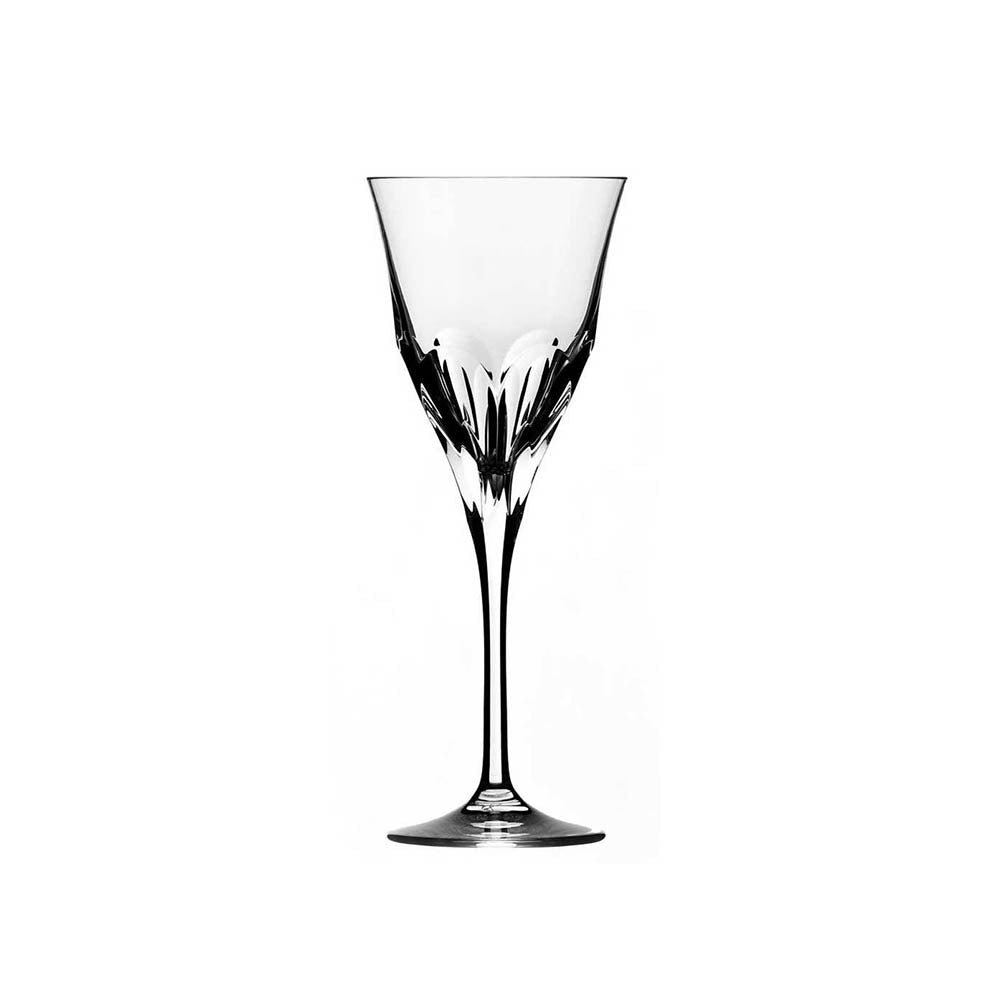 Nouveau Greenwich Water Glass by Varga Crystal