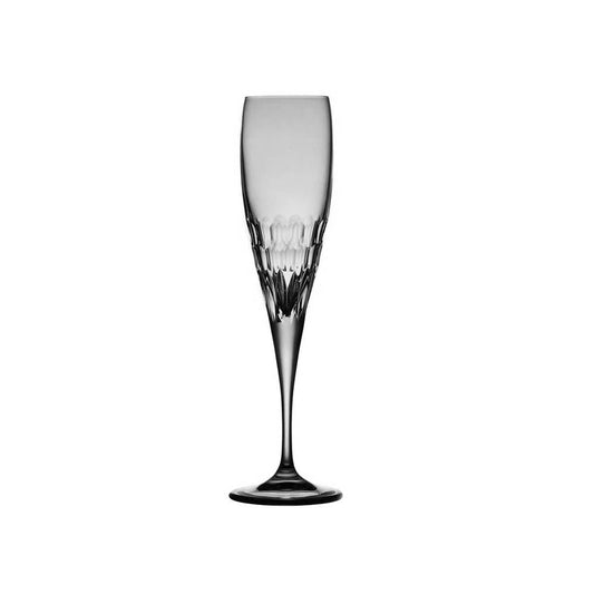 Nouveau Tribeca Champagne Flute by Varga Crystal