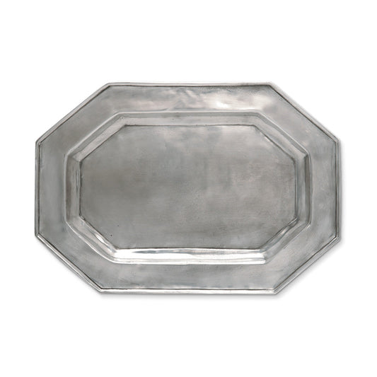 Octagonal Tray For Tureen by Match Pewter
